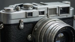 Grey Vintage Camera