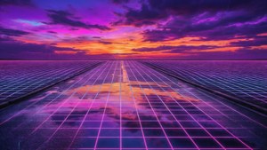 Grid Floor Reflection