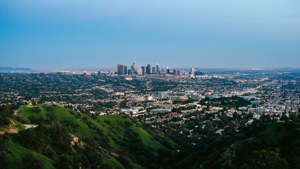 Griffith Park Panoramic Blue Hour