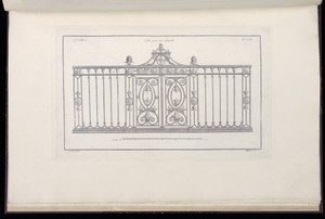 Grille pour une Chapelle