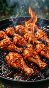 Grilled Peri Peri Chicken Legs
