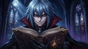 Grimoire in Moonlight