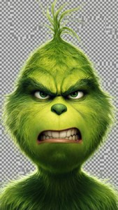 Grinch Angry Face