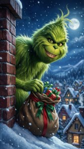 Grinch Chimney Heist