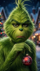Grinch Sad Ornament