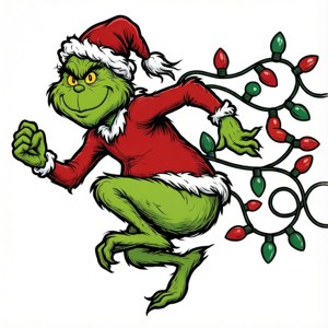 Grinch Stealing Lights