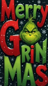 Grinchmas Typography