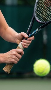 Grip Close-Up and Ball