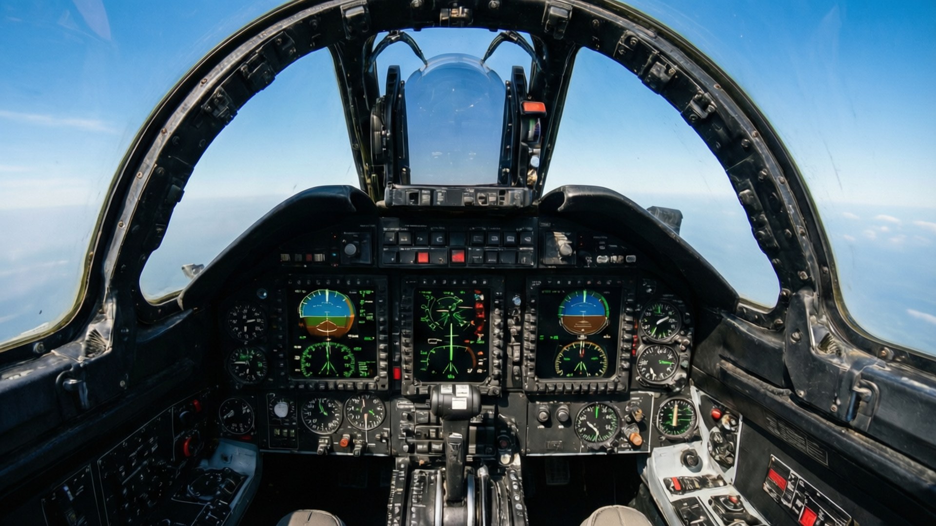 Gripen Cockpit View by Wallpapers.art Studio