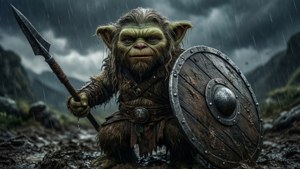 Gritty Ewok Warrior