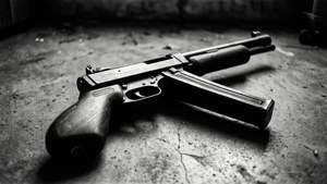 Gritty Urban Tommy Gun