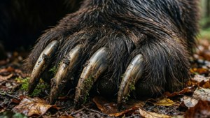 Grizzly Claw Close-Up