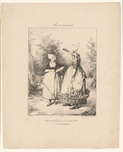 Groenteverkoopster uit Walcheren
