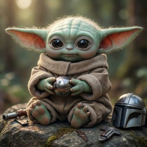 Grogu and Armor