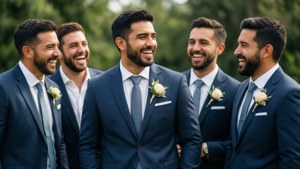 Groom and Groomsmen