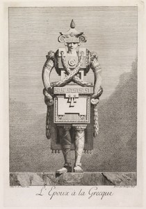 Groom in the Greek Style, Plate 7