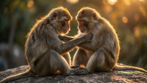 Grooming at Sunset