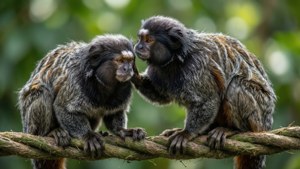 Grooming Duo on the Vine