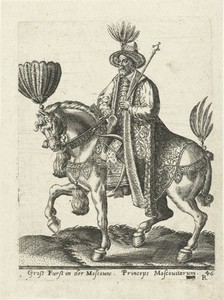 Grootvorst van Moskou te paard