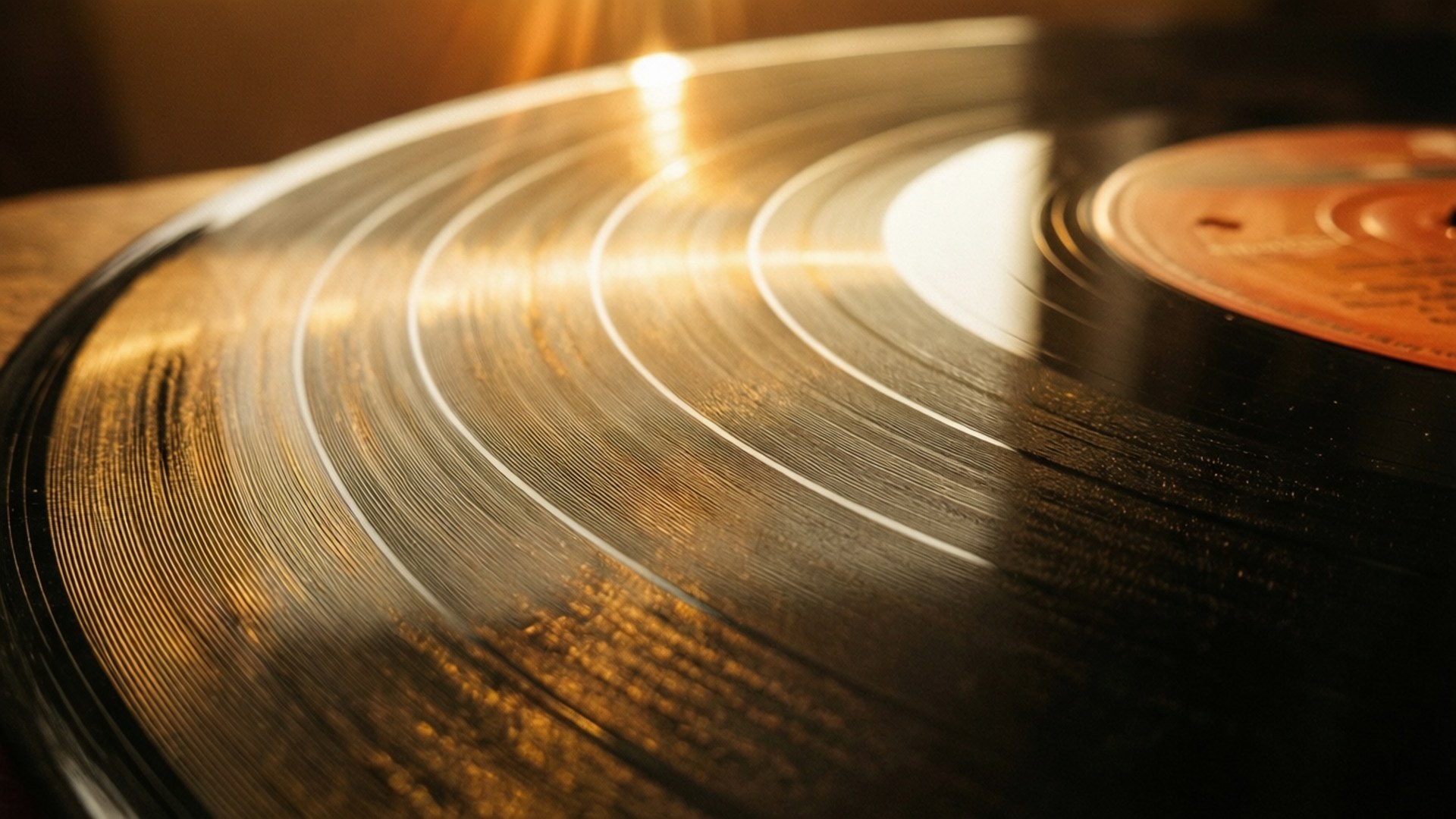 Grooves in Gold by Wallpapers.art Studio