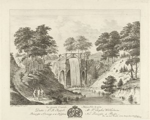 Grote waterval bij Biljoen