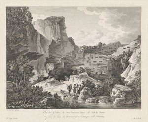 Grotten van San Pamarica in het dal van Notto