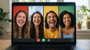 Group Facetime Laughter