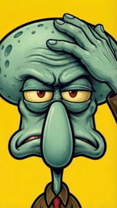 Grumpy Close-Up
