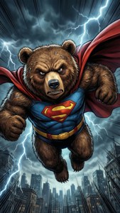Grumpy Superhero