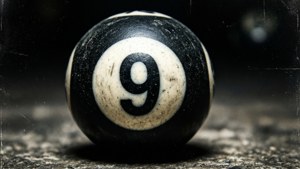 Grunge Bingo Ball 9