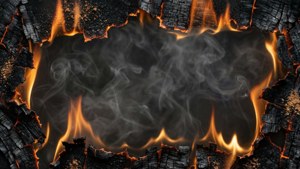 Grunge Burnt Edges Overlay