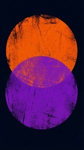 Grunge Contrast Venn