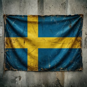 Grunge Distressed Flag
