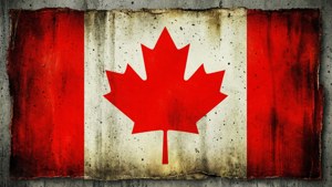 Grunge Distressed Flag