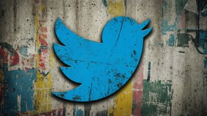 Grunge Distressed Twitter Logo