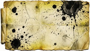 Grunge Paper Splatters