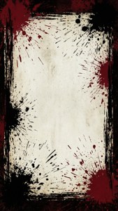 Grunge Splatter Border