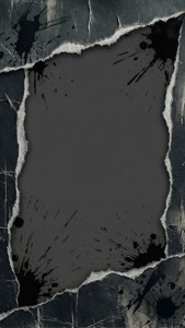 Grunge Torn Paper Border