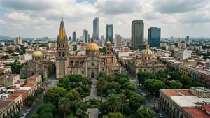 Guadalajara Skyline Aerial