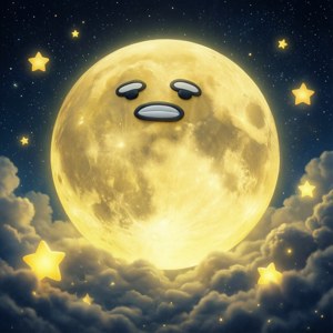 Gudetama Moon