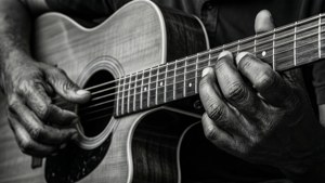 Guitar Hands Detail