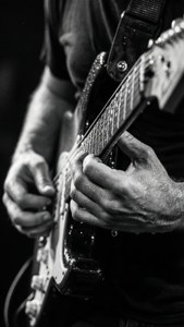 Guitar Strings Vibrating