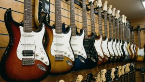 Guitar Wall Display