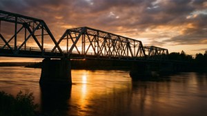 Gunningsville Bridge Sunset