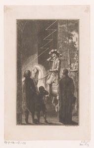 Gustaaf Adolf van Zweden krijgt een teken van hogerhand als hij Landshut binnen gaat
