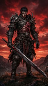 Guts Under Blood Red Sky
