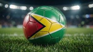 Guyana Football Flag Ball