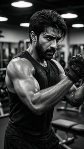 Gym Intensity Monochrome