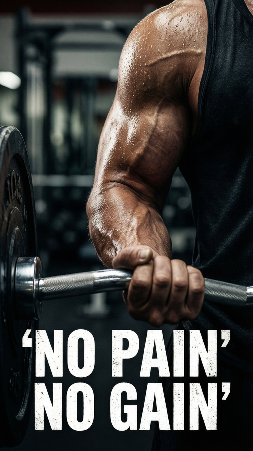 Gym Warrior Grit by Wallpapers.art Studio
