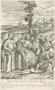 H. Antonius van Padua geneest het been van de berouwvolle zoon